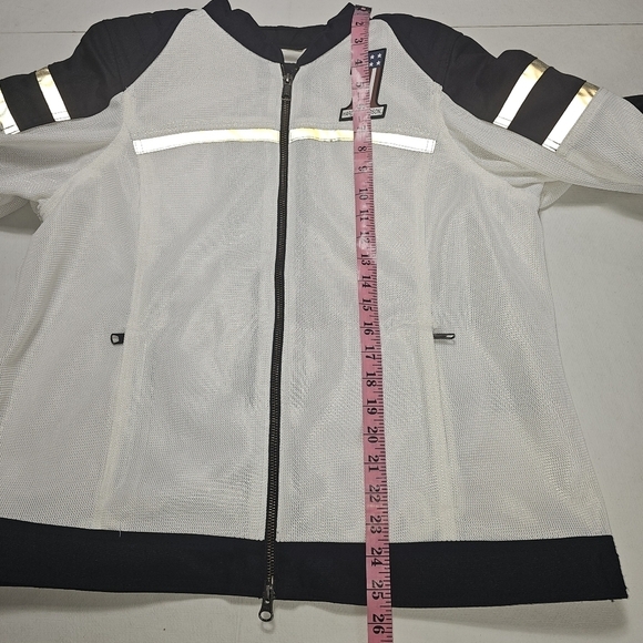 Harley-Davidson XL sturdy mesh jacket with body armor. New without tags - Picture 7 of 16